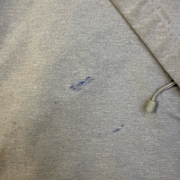 See description The North Face Light Gray Hooded RAIN Jacket - Picture 3 of 7